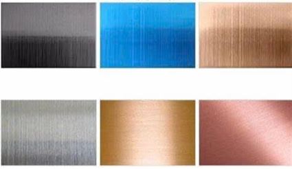 Các màu mạ PVD phổ biến cho inox và vật liệu tương ứng